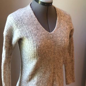 Knit V-Neck Sweater